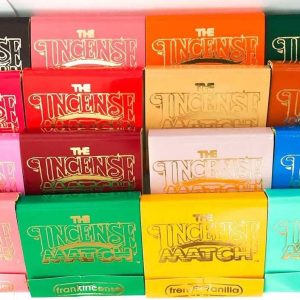 Incense Matches: Lot of 10 Assorted Variety Scented Match Books, 300 strikes!