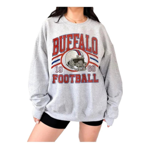 Buffalo Vintage Crewneck Sweatshirt, Retro Buffalo Unisex Sweater, Buffalo Sweatshirt,Vintage Style Buffalo Shirt