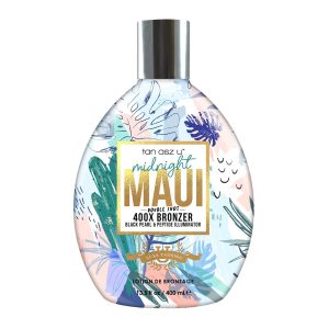 TAN ASZ U Midnight Maui Double Shot 400X Bronzer Cream- 13.5 oz