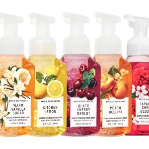 Bath and Body Works FRESH AND BRIGHT Hand Soaps – Set of 5 Gentle Foaming Soaps